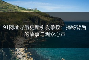 91网址导航更新引发争议：揭秘背后的故事与观众心声